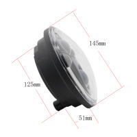 Faros LED para motocicleta y coche 5.75 pulgadas para Harley Sportster Iron 883 Dyna Triumph Street Speed Triple 5 3/4" H4 Faro Principal - details 42