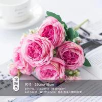 Flores Artificiales de Seda Blanca 2PCS Peonías para Decoración de Vase de Hogar, Ramo Navideño, Boluo de Boda, Accesorios de Fiesta - details 9