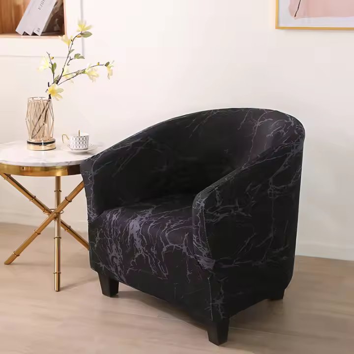 Funda de Sillón Elástica Pieza Única Ajustable Universal Extraíble Lavable para Sillón, Sofá, Recepción, Hotel, Sala de Estar - 1