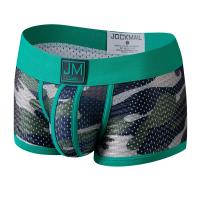 Ropa interior Sexy para hombre, calzoncillos Boxer Cueca Gay, bragas masculinas de malla de camuflaje, moda para hombre, ropa interior, calzoncillos, bolsa, pantalones cortos - details 16