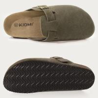 Zapatillas de Corcho de Gamuza a la Moda para Hombres Sandalias de Soporte para Arco - details 15