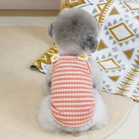 Ropa dulce para perros, chaleco rosa y amarillo para cachorros y niñas, ropa con capucha sin mangas de verano, camiseta informal para mascotas, suministros para mascotas pequeñas - details 5