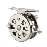 Carrete de aleación de aluminio para diestros, carretes lisos de mosca de hielo, accesorios de pesca - details 27