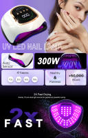 Lámpara LED UV para curado de uñas, equipo profesional de secado de manicura, pantalla grande, potente - details 1