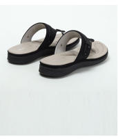 Chanclas para mujer, moda exterior, verano 2025, sandalias de cuña con suela gruesa - details 16