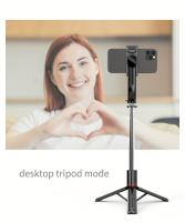 Trípode para Selfie Stick, Trípode Estable Reforzado y Selfie Stick Portátil Ampliable, con Control Remoto Inalámbrico y Soporte para Trípode, para Selfies en Grupo/Transmisión en Vivo/Grabación de Video, para iPhone, para Smartphones Android - details 13
