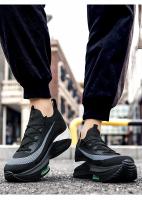 Zapatillas deportivas ultraligeras con cojín de aire para hombre, zapatos deportivos de malla transpirable, tabla de carbono - details 24