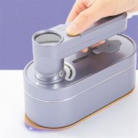 Plancha de vapor portátil para ropa, vaporizador de 1200W para tela Variable, giratoria de 180 ° para el hogar y los viajes, enchufe estadounidense-púrpura - details 3