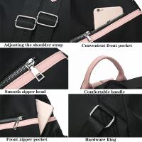 Mochila Oxford informal para mujer, bolso escolar de nailon impermeable, de alta calidad, a la moda, de viaje - details 0