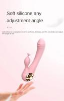 Magia de Hueso Leten Laile Vagina de Doble Choque Cálida Lengua Masajeador de Autoestimulación para Adultos Juguetes Sensuales - details 14