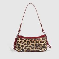 Bolso de Leopardo para Mujeres Bolso Tejido Cuadrado Pequeño para Llevar Bolso Cruzado y de Hombro - details 2