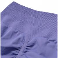 Shorts de Cintura Alta para Mujer en Verano Color Caramelo Ideal para Entrenamiento en Gimnasio y Yoga - details 63