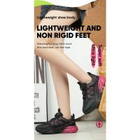 Zapatos de seguridad para mujer Zapatilla deportiva con punta de acero Botas de seguridad deportivas para el trabajo Zapatos de trabajo a prueba de pinchazos Botines indestructibles anti-rotura - details 6