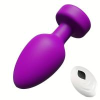 Vibrador SEXY de empaque privado para hombres, tapón anal inalámbrico con control remoto, luz LED, masajeador de próstata masculino, vibrador para juguetes sexuales - details 5