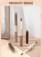 QIBEST-sombra de ojos líquida con purpurina de doble cabezal, colorete de contorno, pigmento de gusano de seda, brillo mate, sombra de mejilla Natural, crema, maquillaje de ojos - details 14