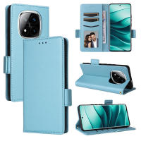 Flip para Redmi Note 14 Pro+ 5G Funda de cuero para teléfono Protección de cuerpo completo [Bloqueo RFID] Funda tipo billetera - details 5