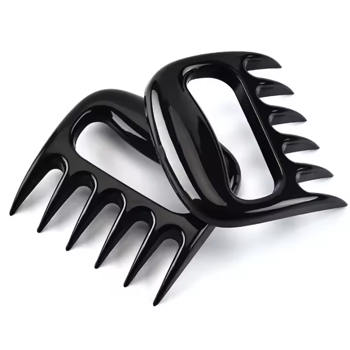 Accesorios para Barbacoa Trituradora de Carne, Extractor de Cerdo Fuerte, Tenedor para Barbacoa, Garra de Oso, Cortador de Frutas y Verduras - 1