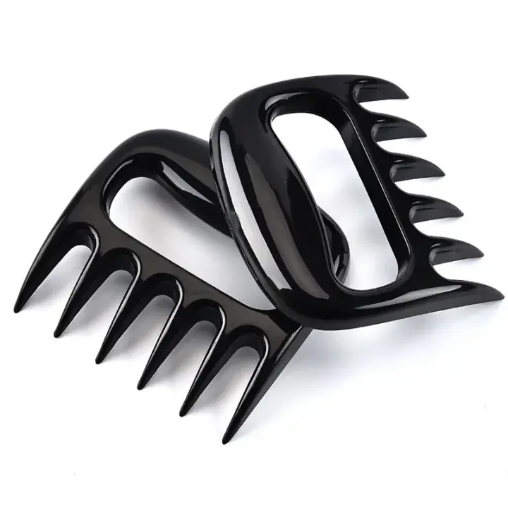 Accesorios para Barbacoa Trituradora de Carne, Extractor de Cerdo Fuerte, Tenedor para Barbacoa, Garra de Oso, Cortador de Frutas y Verduras - 1
