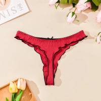 Bragas de Algodón para Mujer, Tanga Sexy, Cintura Media, parte trasera en T, Ropa Interior Sin Costura, Lencería Femenina - details 4