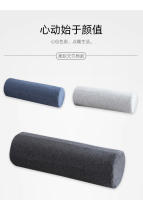 Almohada enrollable para el cuello Cervical, almohada de espuma viscoelástica, almohada cilíndrica redonda, almohadas para aliviar el dolor en el cuello, soporte para dormir, funda extraíble - details 14