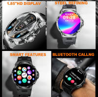 Reloj inteligente con seguimiento GPS para hombre, dispositivo resistente al agua de 2024 pulgadas, HD, Bluetooth, llamadas, 1,85 mAh, 3ATM, deportivo, Fitness, novedad de 710 - details 1