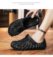 NOVEDAD DE VERANO 2022, zapatos grandes con agujeros para huellas dactilares para parejas, con parte inferior y punta suave, sandalias para hombres - details 9