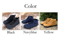 Botas de nieve impermeables para hombre y mujer, botines informales de felpa para mantener el calor, Unisex, Invierno - details 4