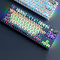 LT84 Teclado Mecánico Tri-modo Inalámbrico Bluetooth Con Cable Eje Verde Gaming Competición Oficina Teclado - details 18