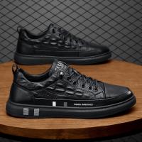 Nuevos Zapatos deportivos De moda para Hombre, Zapatos informales De cuero para Hombre, Zapatos ligeros para correr, zapatillas transpirables, Zapatos De ocio al aire libre para Hombre - details 26
