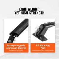 Portaequipajes de Aluminio con Cerradura para Coche Carga de 70.3kg Compatible con Vehículos con Techo Descubierto - details 4