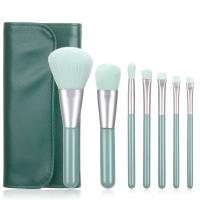 Juego de Brochas de maquillaje profesional de alta gama con cubo, colorete en polvo, sombra de ojos, base de cejas, herramienta - details 12