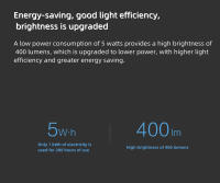 Yeelight LED Downlight Blanco cálido/luz amarilla cálida Downlight 220V Fácil de instalar 5W Ahorro de energía 400 lúmenes - details 3
