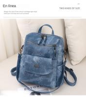 Mochila Antirrobo Impermeable para Mujer, bolso de Cuero PU, Hombro informal, Gran para Viaje, Trabajo y Escuela - details 6