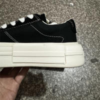 Zapatos de lona bajos de suela gruesa Pantalones cortos de aumento de altura para hombres y mujeres - details 8