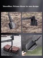 Pala de jardín multifuncional para acampar, adecuada para acampar, pescar, supervivencia, etc. - details 3