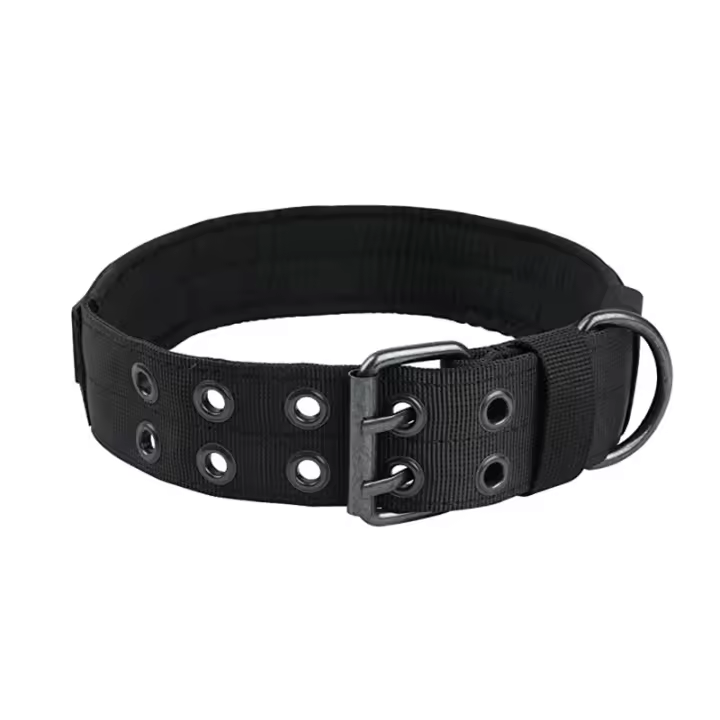 Collar Táctico K9 para Mascotas con Hebilla Doble Ajustable para Perros de Entrenamiento de Alemania Accesorios para Grandes y Medianos Perros Marca COOYOMOO - 1