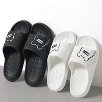 Zapatillas de verano para hombre y mujer, chanclas antideslizantes de oso de dibujos animados para el hogar, sandalias de playa para interiores y exteriores, talla grande, novedad - details 13