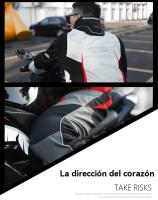 Chaqueta moto mujer 4 estaciones hombre aire libre trail rally resistente viento Equipo - details 13