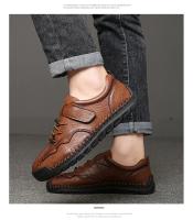 Nuevos zapatos transpirables antideslizantes de lujo a la moda, zapatos versátiles de ocio para hombres, zapatos ligeros y cómodos para caminar - details 21