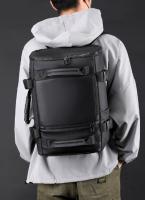 Nueva bolsa de hombro de los hombres de negocios de gran capacidad bolsa de ordenador multifuncional hombro satchel bolso de viaje mochila - details 1