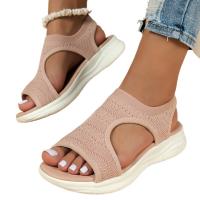 Sandalias deportivas para mujer Zapatos textiles con punta expuesta Tallas grandes Primavera Verano 43 42 41 40 39 - details 6