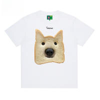 (cachorro de pan) cachorro divertido, camiseta de algodón de alta calidad 320g - details 0