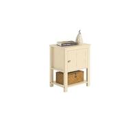 Conjunto de Mesa de Noche de Blanco Set de 2 Mesitas con Cajón y 2 Estanterías - details 9
