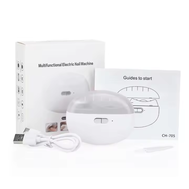 Cortauñas eléctrico automático, cortauñas recargable para adultos y bebés - 1