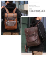 Mochila para hombre Mochila escolar de escuela media vintage de calle Mochila de viaje versátil de moda - details 10