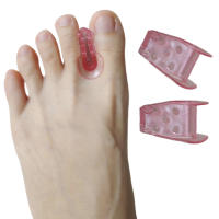 Separadores de Pies de Gel Ortopédicos Corrector de Hallux Valgus, Vajilla de Pies Rectificadora - details 0