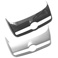 Compartimento central de fibra de carbono ABS para coche, perilla de ajuste de volumen, marco de decoración, embellecedor de cubierta para Volvo XC40 2019-2020 - details 5