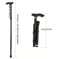 Bastones de Trekking plegables antigolpes ligeros para hombres y mujeres, perfectos para acampar al aire libre, senderismo y escalada - details 3