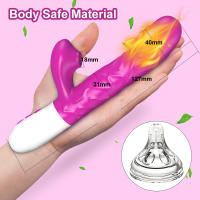 Succionador de clítoris para mujer, vibrador de empuje, telescópico estimulador automático del punto G, masturbación femenina, Juguetes sexuales para adultos - details 1