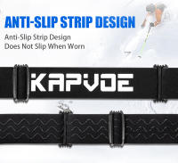 Kapvoe-Gafas de esquí para Snowboard, lentes de doble capa, antivaho, para deportes al aire libre y esquí - details 10